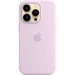 Чехол Silicone Case с MagSafe для Apple iPhone 14 Pro (Lilac) ААА [72712]