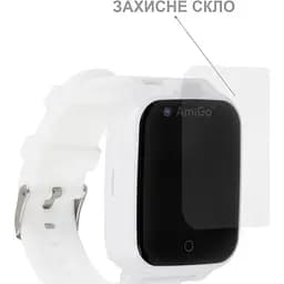 Smart Watch AmiGo GO006 GPS 4G WIFI White UA UCRF - мініатюра 5