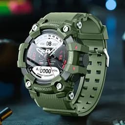 Смарт-годинник Skmei S231 силіконовий ремінець Army Green (16695) - мініатюра 2