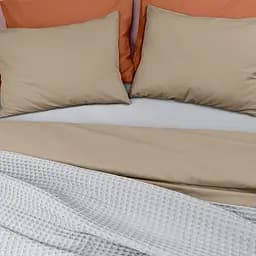 Плед-покривало Cosas Greek Waffle Snow вафельне 75х95 см (Blanket_01Snow_GreekWaffle_75x95) - мініатюра 3