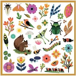 Набір наліпок Djeco Сад (DJ09272)