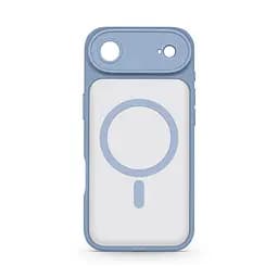 Чехол для Apple iPhone 17 Air, Lush MagCase, голубой, противоударная панель-накладка из TPU и PC, полупрозрачный чехол с MagSafe (с магнитом), с защитой камеры, поддержка беспроводной зарядки, защита всего корпуса, ArmorStandart (ARM87477)