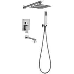 Душова система прихованого монтажу Mixxus KUB-009 Inner MI5945, Нержавіюча сталь