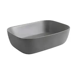 Умивальник накладний Mixxus Premium Diverse-0116 grey 455x330x135 мм MP6651, Графит - мініатюра 5