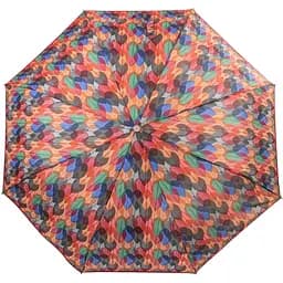 Женский складной зонтик полный автомат Airton 98 см разноцветный
