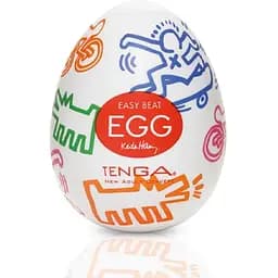 Мастурбатор-яйце Tenga Keith HaRing Egg Street
