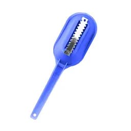 Рибочищення пластикове з контейнером 20 см, Kitchette Синій 85600