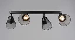 Люстра на четыре плафона K2290/4 Черный