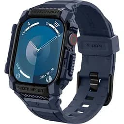 Чехол-ремешок Spigen Rugged Armor Pro для Apple Watch 46mm Navy Blue (ACS08606) [149628]