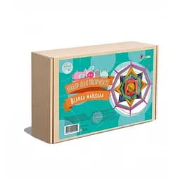 Набор детского творчества «Плетение-Большая мандала» ПМ-001