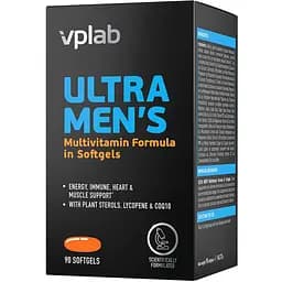 Мультивітамінний комплекс Vplab Ultra Men's Multivitamin 90 м'яких капсул