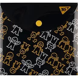 Папка-конверт Yes Не ускладнюй! B6 на кнопці (492275)