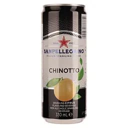 Соковмісний газований напій SanPellegrino Chinotto 330 мл