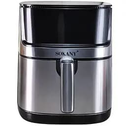 Мультипечь Sokany SK-10045 аэрогриль 8л сенсорный экран, фритюрница без масла.