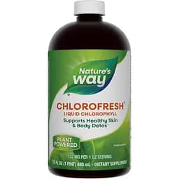 Натуральна добавка Nature's Way Chlorofresh Liquid, 473 мл м'ята