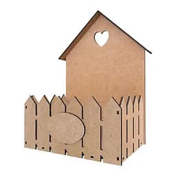 Заготовка для декорування "Будиночок" Fabrika Decoru FDPO-402 для фруктів, солодощів, квітів