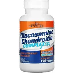 Глюкозамін, хондроїтин 21st Century Glucosamine Chondroitin Complex Triple 120 таблеток