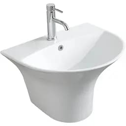 Умивальник підвісний Volle Fiesta 48x43 13-77-049B, Білий