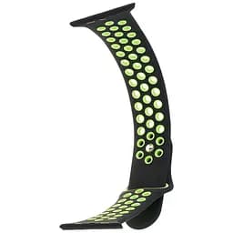 Ремешок Apple Watch Nike Sport 42/44/45/46/49 мм Черный Зеленый