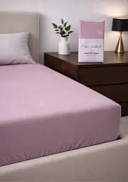 Простыня 100х200+30 см пудровый