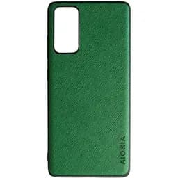 Чехол Aioria Cross Pattern Case для Samsung Galaxy S20 FE 5G Green