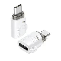 Адаптер перехідник XO NB256B USB-A female to Type-c male - мініатюра 2