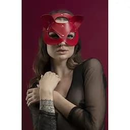 Маска кішечки Feral Feelings - Catwoman Mask, натуральна шкіра