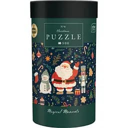 Пазли тришарові Interdruk Christmas Magical Moment в картонній тубі 500 шт. (376237)
