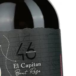 Ігристе вино 46 Parallel El Capitan Brut Rose рожеве брют 0.75 л - мініатюра 4