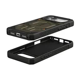 Чохол UAG для iPhone 17 Pro Max, Monarch Pro MagSafe, Kevlar Element Green teh0026319 - мініатюра 7