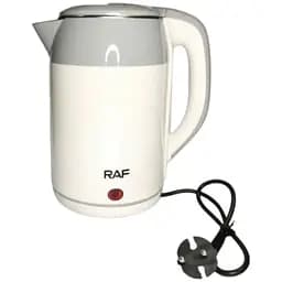 Електрочайник RAF R.7876 із нержавіючої сталі дисковий 2.5л 2000 Вт Сірий
