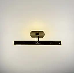 Настінний світильник Line F для інтер’єрного підсвічування квадратної форми колір корпусу хром