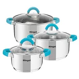 Набір каструль Ringel Promo, 3 шт. (RG-6000/1-P)