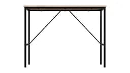 Стіл письмовий Line Тайм Ferrum-decor 750x1000x500 Чорний метал ДСП Дуб Сонома 16 мм (FRD-104867) - мініатюра 2