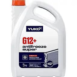 Антифриз Yuko Super G12+ -42°С червоний 5 л