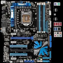 Материнская плата Asus P7P55D-E LGA 1156 (P7P55D-E) Б/У