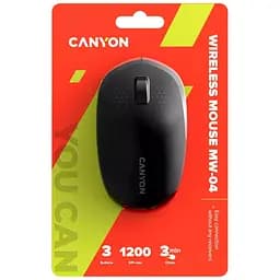 Мишка Canyon MW-04 Bluetooth Black (CNS-CMSW04B) - мініатюра 8