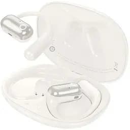 Бездротові навушники Hoco EA6 Melody open true wireless BT headset, BT5.4, 60mAh, 450mAh, 6h, Milky White