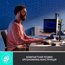 Клавіатура Logitech MX Mini Minimalist Wireless Illuminated Graphite US Clicky (920-010782) - мініатюра 3
