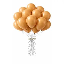 Воздушные надувные шарики HTOP Balloons Party 12 дюймов 100 шт яркие товары аксесуары для празника Темно Бежевый