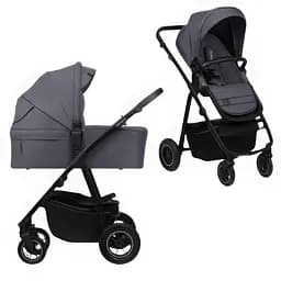 Коляска Lionelo Amber Plus 2 в 1 Grey Graphite (LO-AMBER PLUS 2IN1 GREY GRAPHITE)