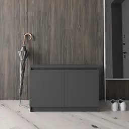 Тумба для взуття Vays R-20, без ручок, ЛДСП, 80×40×53 см - для передпокою, коридору - мініатюра 3