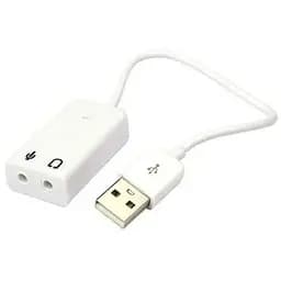Звуковая плата Dynamode USB 8(7.1) каналов 3D RTL (USB-SOUND7-WHITE)