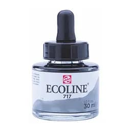 Фарба акварельна рідка Ecoline (717) Сіра холодна 30 мл Royal Talens