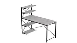 Комп'ютерний стіл Ferrum-decor Джек 75x140x70 Чорний ДСП Бетон (FRD-105322)