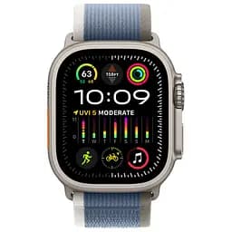 Ремінець нейлоновий для смарт-годинника Garmin 38,40,41,42 mm, Trail, синій, тканинний ремінець з регулятором довжини, на липучці, сумісний зі смарт-годинниками Garmin, ArmorStandart (ARM74227) - мініатюра 2