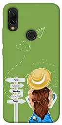 Чохол Demsky Travel girl для Xiaomi Redmi 7