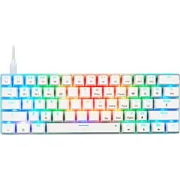 Клавіатура MAD DOG Gateron GK850W White [124819]