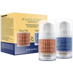 Набор для лица Keenwell Evolution Sphere Антиоксидантный увлажняющий комплекс + Ночной восстанавливающий увлажняющий комплекс 