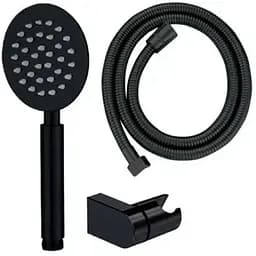 Душовий гарнітур Mixxus Shower SET-01.SUS Black MI6158, Чорний матовий